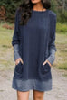 Karleedress Maureen Pockets Casual Sweatershirt Dress