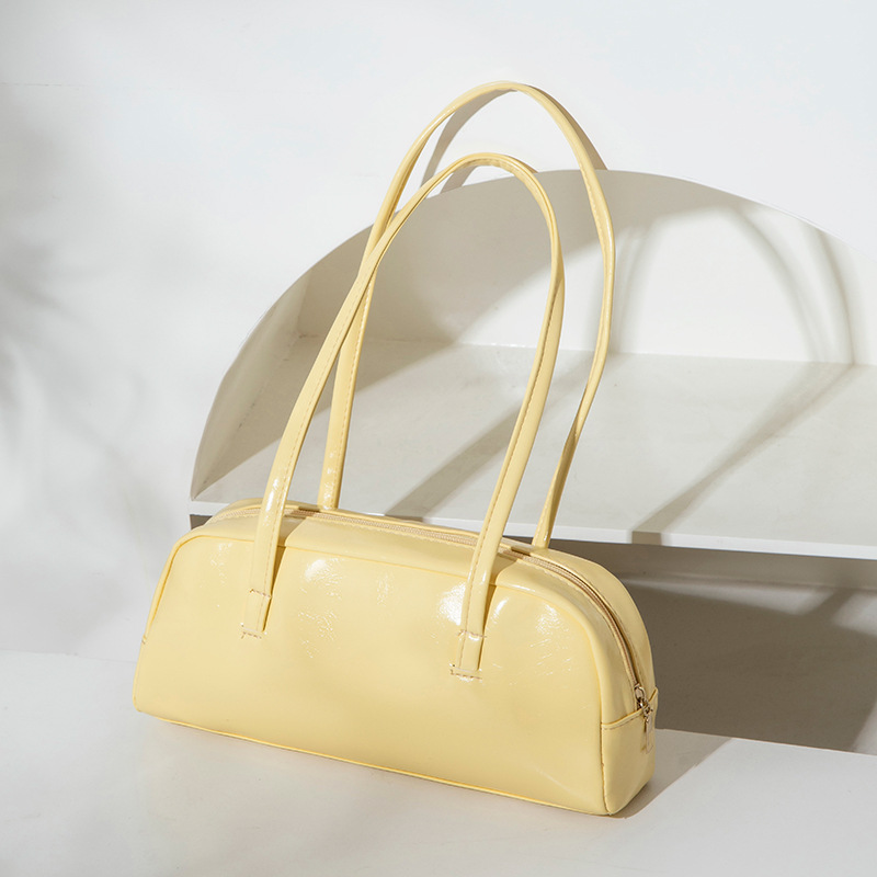 Karleedress Top Handle Faux Leather Shoulder Bag