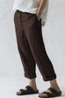 Karleedress Solid Cotton Linen Straight Leg Pants with Pockets