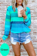 Karleedress Candy Striped Long Sleeves Pullover Top