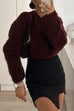 Karleedress Casual Solid Crewneck Pullover Sweater