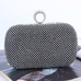 Karleedress Sparkly Rhinestones Ring Clasp Evening Handbag