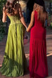 Karleedress Halter Neck Back Lace-up Pleated Maxi Dress