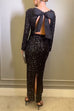 Karleedress Bow Backless Sequin Bodycon Maxi Party Dress
