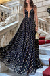 Karleedress Cut Out Polka Dot Tiered Swing Maxi Cami Dress