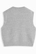 Karleedress Crewneck Knitted Pullover Sweater Vest