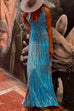 Karleedress Criss Cross Open Back Tie Dye Maxi Dress