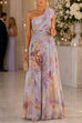 Karleedress Sleeveless High Waist Floral Print Maxi Dress