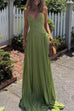 Karleedress Halter Neck Back Lace-up Pleated Maxi Dress