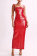 Karleedress Sleeveless Open Back Sequin Bodycon Maxi Party Dress