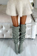 Karleedress High Rise A-line Sweater Mini Dress