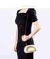 Karleedress Trendy Chain Metal Handle Evening Handbag