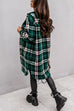 Karleedress Long Sleeves Button Up Plaid Casual Shacket Jacket