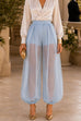 Karleedress High Waist Perspective Balloon Pants