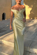 Karleedress Off Shoulder Backless Cut Out Satin Maxi Dress