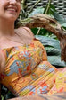 Karleedress Spaghetti Strap Floral Print Chiffon Maxi Dress
