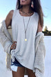 Karleedress Gloomy Casual Waistcoat Tank Top