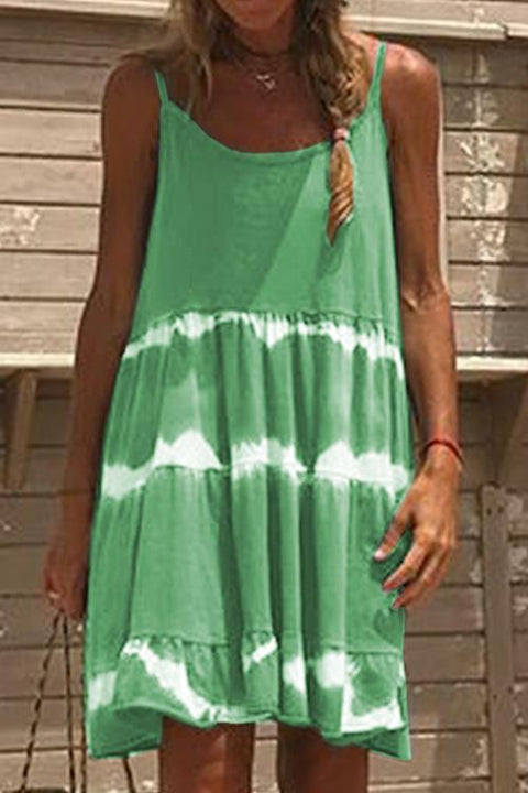 Karleedress Miranda Tie Dye Cami Beach Dress